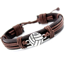 Load image into Gallery viewer, Leather Bracelets Unisex Jewelry