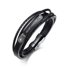Load image into Gallery viewer, Black Bracelet for Men