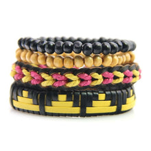 Load image into Gallery viewer, Leather Bracelet Men Multilayer