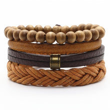 Load image into Gallery viewer, LUOBOTOU Leather Bracelets