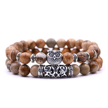 Load image into Gallery viewer, Couple Tiger Eye Stone Bracelets Bangles