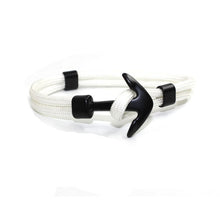 Load image into Gallery viewer, ZRAY-Black Anchor Bracelets for Men