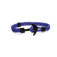 Load image into Gallery viewer, ZRAY-Black Anchor Bracelets for Men