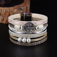 Load image into Gallery viewer, Bohemian Leather Bracelet Woman