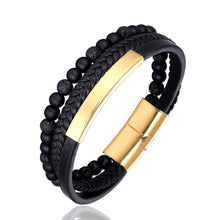 Load image into Gallery viewer, Natural Stone Men Bracelet