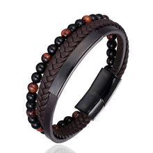 Load image into Gallery viewer, Natural Stone Men Bracelet