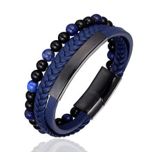 Load image into Gallery viewer, Natural Stone Men Bracelet