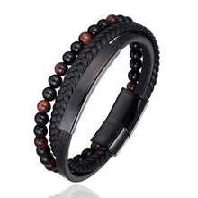 Load image into Gallery viewer, Natural Stone Men Bracelet
