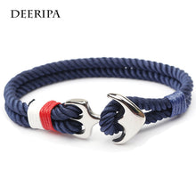 Load image into Gallery viewer, Nylon Rope Anchor Bracelets