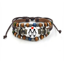 Load image into Gallery viewer, Charm Bracelet Vintage Wooden